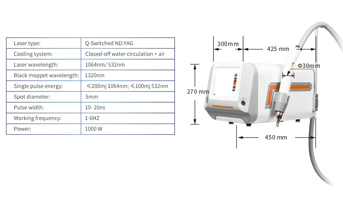 Q-switched Nd:YAG Laser